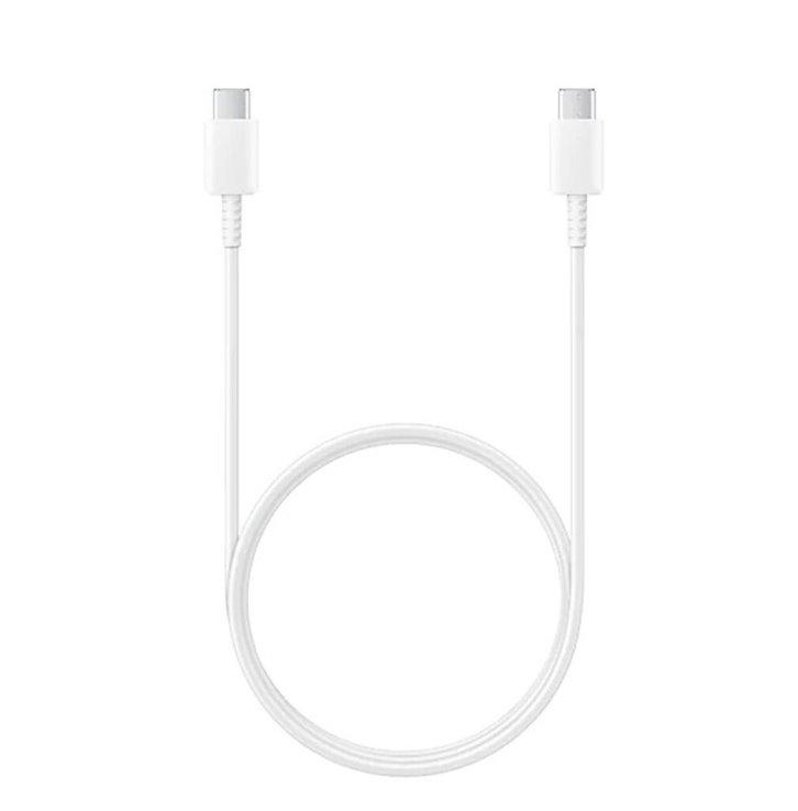 Oryginalny Kabel Samsung EP-DA705BWE USB-C / USB-C 3A 1m biały (bulk)